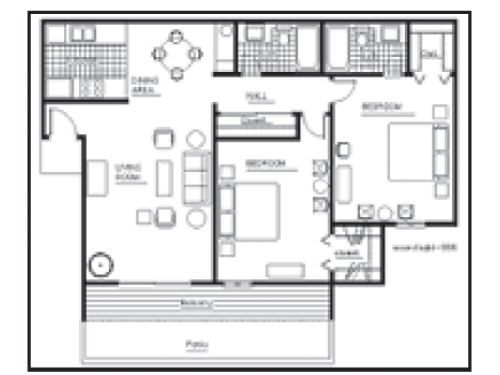 Scandia Apartments College Station Floor Plan Layout