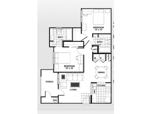 The London College Station Floor Plan Layout