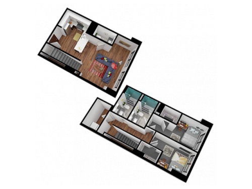 Rise at Northgate College Station Floor Plan Layout
