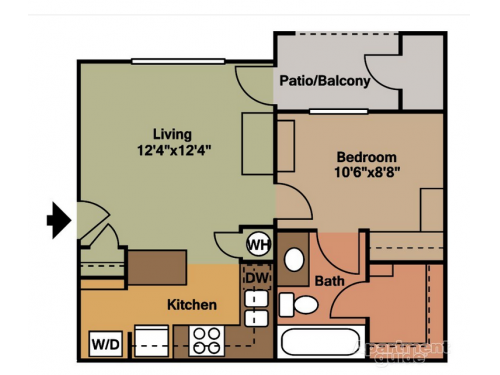 The Zone at College Station Floor Plan Layout
