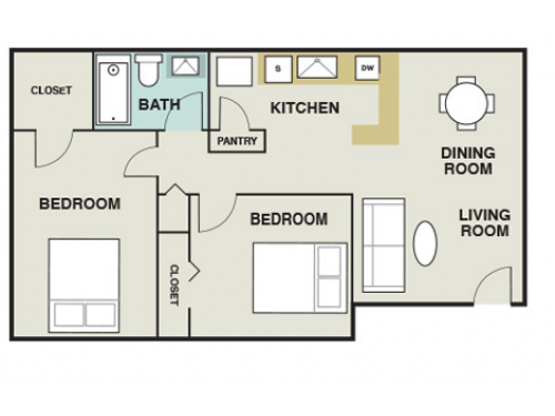 Willowick Apartments College Station Floor Plan Layout