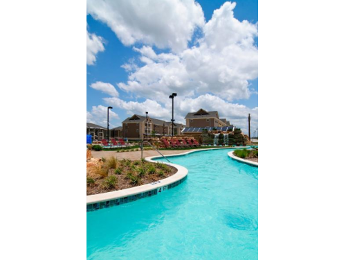 Campus Village at College Station Exterior and Clubhouse