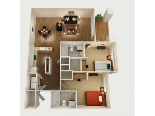 The Woodlands of College Station Floor Plan Layout