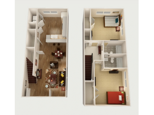 The Woodlands of College Station Floor Plan Layout