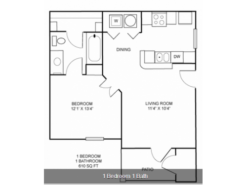 The Trails at Wolf Pen Creek College Station Floor Plan Layout