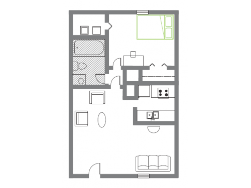 Pearl Apartments College Station Floor Plan Layout