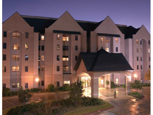 The Callaway House College Station Exterior and Clubhouse