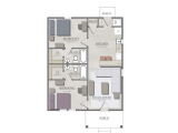 The Cottages of College Station  Floor Plan Layout
