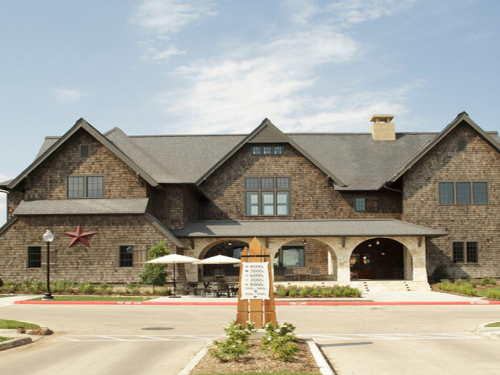 The Cottages of College Station Exterior and Clubhouse