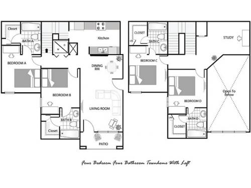 The Scarlet Lubbock Floor Plan Layout