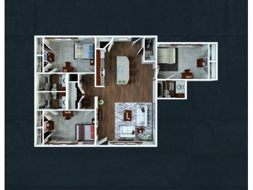 The Avenue at Lubbock Floor Plan Layout