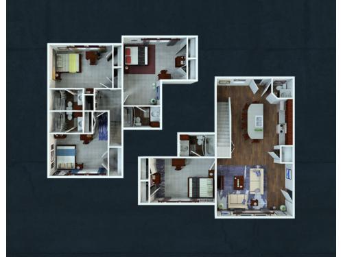 The Avenue at Lubbock Floor Plan Layout