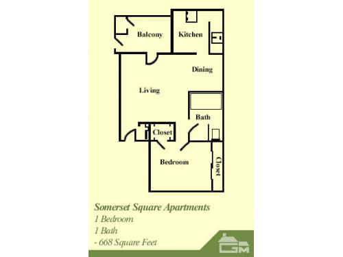 Somerset Square Lubbock Floor Plan Layout