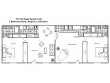 The Heritage Lubbock Floor Plan Layout