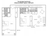 The Heritage Lubbock Floor Plan Layout
