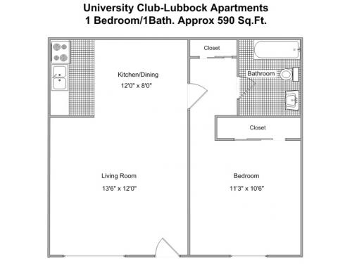 University Club Lubbock Floor Plan Layout