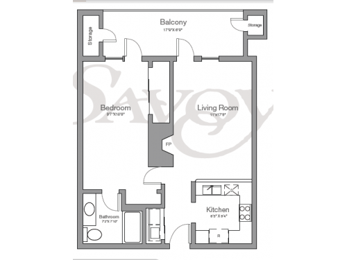 Savoy Condominiums Lubbock Floor Plan Layout