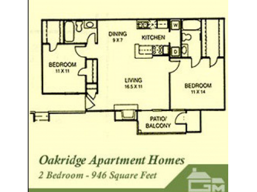 Oakridge Apartments Lubbock Floor Plan Layout