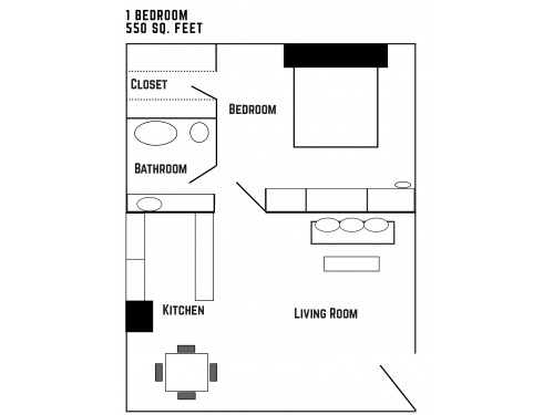 The Square at South Overton Lubbock Floor Plan Layout