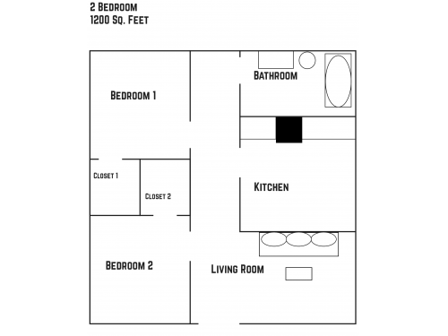 The Square at South Overton Lubbock Floor Plan Layout
