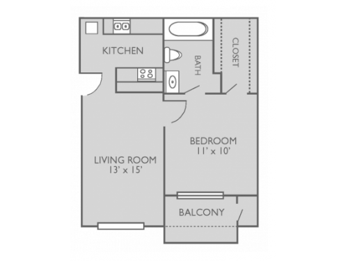 District West Apartments Lubbock Floor Plan Layout