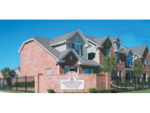Waterwood Townhomes at Central Park College Station Exterior and Clubhouse