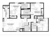 University Trails College Station  Floor Plan Layout