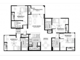 University Trails College Station  Floor Plan Layout