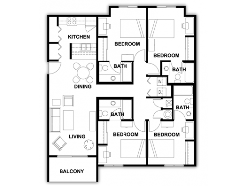The Outpost San Marcos Floor Plan Layout