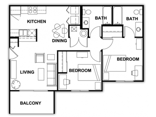 The Outpost San Marcos Floor Plan Layout