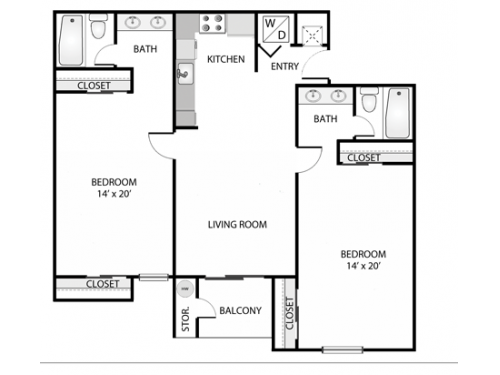 The Junction San Marcos Floor Plan Layout