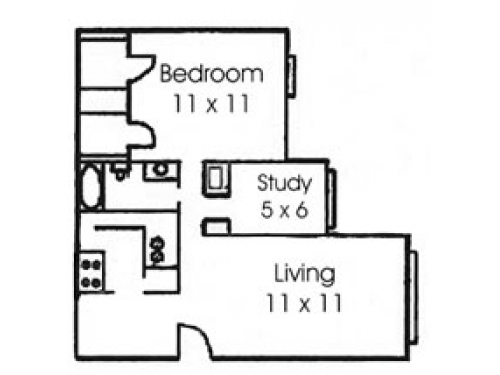 Treehouse Apartments College Station Floor Plan Layout