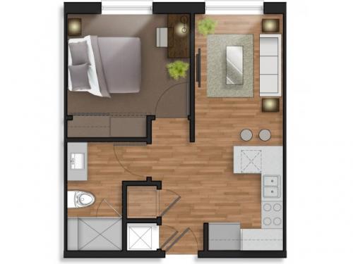The Stack at Legacy Point College Station Floor Plan Layout