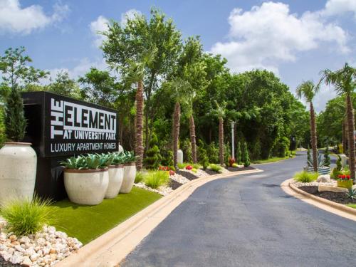 The Element at University Park Bryan Exterior and Clubhouse
