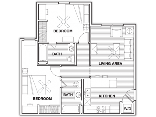 Callaway Villas College Station Floor Plan Layout
