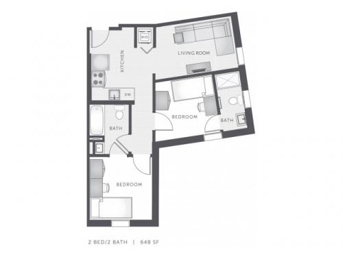 The Tradition College Station Floor Plan Layout