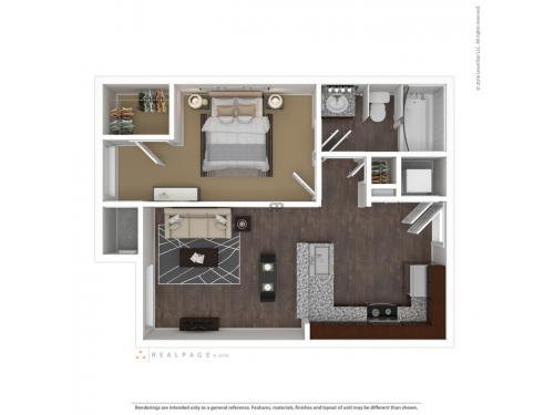 Cherry Street Apartments at Northgate College Station Floor Plan Layout