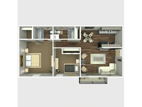 The Vintage College Station Floor Plan Layout