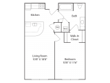Warehouse and Factory Apartments at Northgate College Station Floor Plan Layout