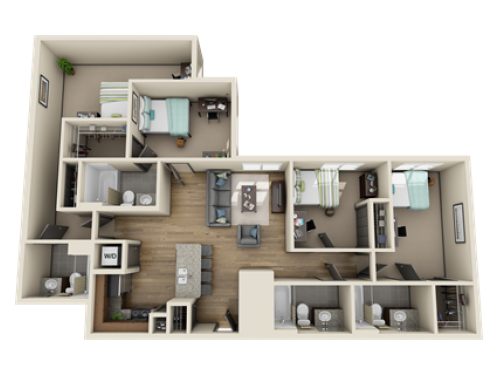 The Local San Marcos Floor Plan Layout