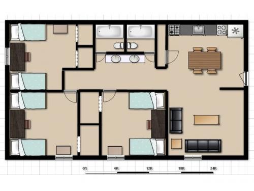 The Lodges at Glenwood Provo Floor Plan Layout