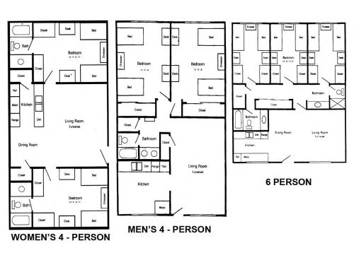 Cinnamon Tree Apartments Provo Floor Plan Layout