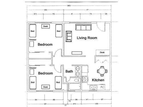 Moon Apartments Provo Floor Plan Layout